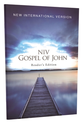 NIV, Gospel of John, Reader's Edition, Paperback By Zondervan Cover Image