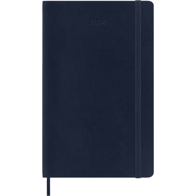 Moleskine 2024 Daily Planner 12M, Large Soft Cover (5 X 8.25