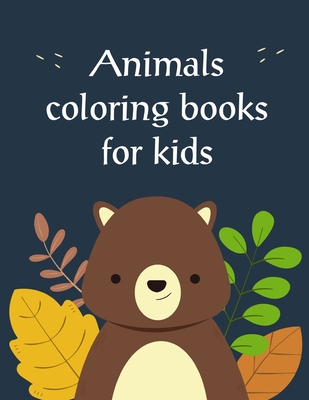 Animals coloring books for kids: An Adorable Coloring Christmas Book with Cute Animals, Playful Kids, Best for Children Cover Image