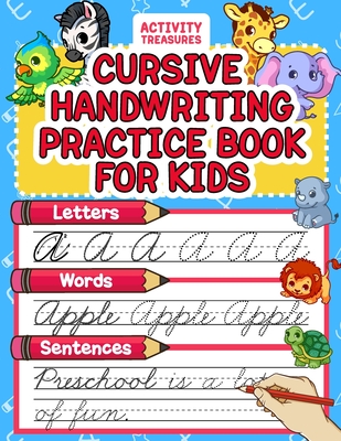 Handwriting practice book for kids: Letter tracing workbook for