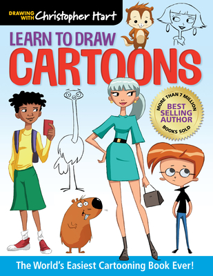 Learn to Draw Cartoons: The World's Easiest Cartooning Book Ever!  (Paperback) | Hooked