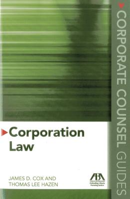 Corporate Counsel Guides: Corporation Law Cover Image