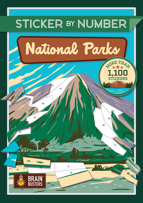 Sticker by Number National Parks Cover Image