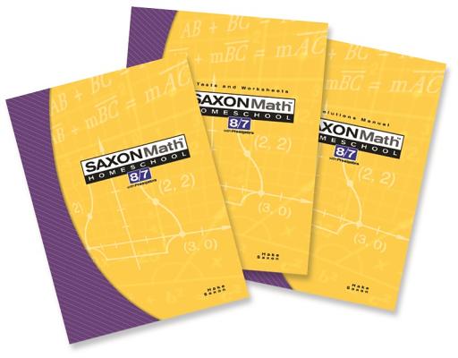 Complete Kit 2005: 3rd Edition (Saxon Math 8/7 Homeschool)