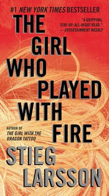 Cover for The Girl Who Played with Fire: A Lisbeth Salander Novel (The Girl with the Dragon Tattoo Series #2)