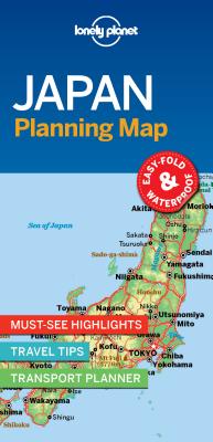 Lonely Planet Japan Planning Map Cover Image