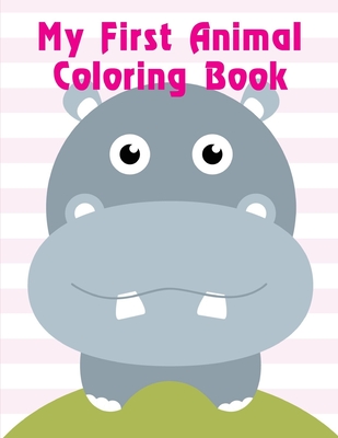 My First Animal Coloring Book: Christmas Book from Cute Forest Wildlife Animals Cover Image