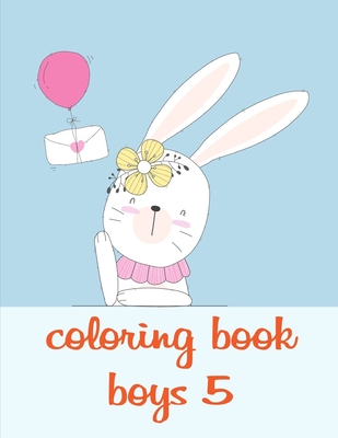 Coloring Book Boys 5: Super Cute Kawaii Animals Coloring Pages By Creative Color Cover Image