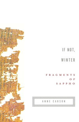 If Not, Winter: Fragments of Sappho (Vintage Contemporaries)