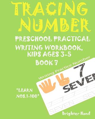 *tracing Number: Preschoolers*Practice Writing*Workbook, KIDS AGES*3-5*: *TRACING NUMBER: Preschoolers*Practice Writing*Workbook, KIDS Cover Image