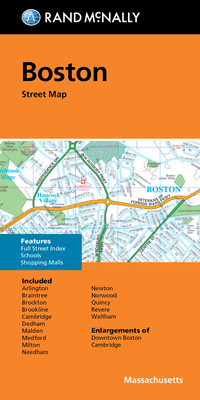Rand McNally Folded Map: Boston Street Map Cover Image