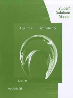 Algebra and Trigonometry: Student Solutions Manual Cover Image