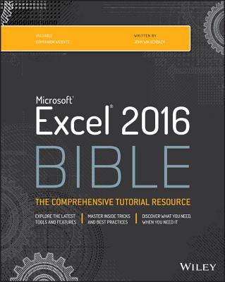 Excel 2016 Bible (Bible (Wiley)) By John Walkenbach Cover Image