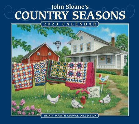 John Sloane's Country Seasons 2020 Deluxe Wall Calendar Cover Image