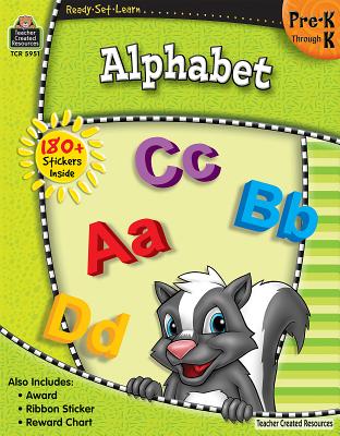 Ready-Set-Learn: Alphabet Prek-K By Teacher Created Resources Cover Image