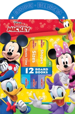 Disney Junior Mickey Mouse Clubhouse: 12 Board Books (Boxed Set)