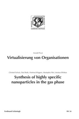 Virtualisierung Von Organisationen. Synthesis of Highly Specific Nanoparticles in the Gas Phase Cover Image