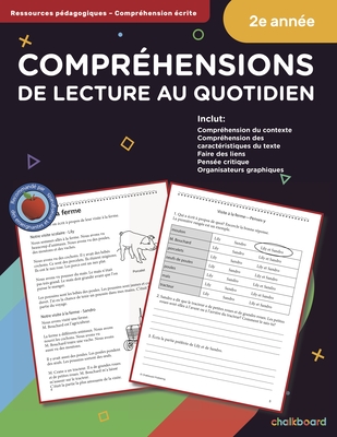 Canadian French Daily Reading Comprehension Grade 2