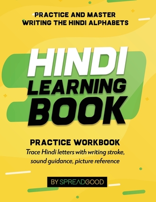 Practice and Master Writing the Hindi Alphabets: Hindi Learning Book Cover Image