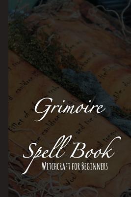 Grimoire Spell Book - Witchcraft for Beginners: Book of Shadows Layout with Cornell Notes for Manifestation Updates - Old Parchment By Spiritual Awakening Portal Books Cover Image