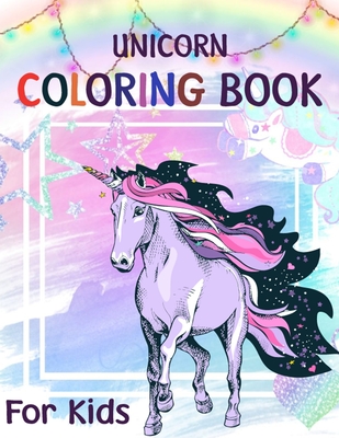 Unicorn coloring book for Kids: 100 Pages 8.5x11 Inch Unicorn Coloring Pages, unicorn coloring book for girls, activity book, unicorn coloring set By Adoy Coloring Books Cover Image