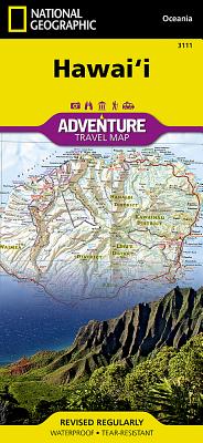 Hawaii Map (National Geographic Adventure Map #3111) By National Geographic Maps Cover Image