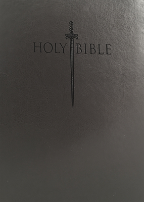 Kjver Sword Study Bible Giant Print Charcoal Grey Ultrasoft: King James Version Easy Read Cover Image