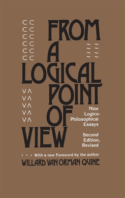 Cover for From a Logical Point of View