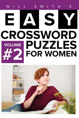 Will Smith Easy Crossword Puzzles For Women - Volume 2 Cover Image
