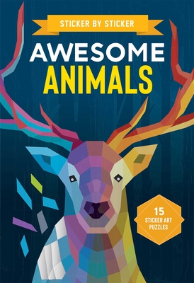 Sticker by Sticker: Awesome Animals Cover Image