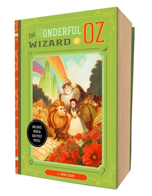 The Wonderful Wizard of Oz Book and Puzzle Box Set (Classic Book and Puzzle Set Series) By Rebecca Sorge (Illustrator), Frank Baum Cover Image
