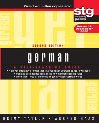 German (Wiley Self-Teaching Guides #191)