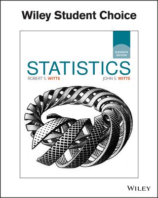 Statistics By Robert S. Witte, John S. Witte Cover Image