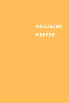 Password Keeper: Size (6 x 9 inches) - 100 Pages - Peach Cover: Keep your usernames, passwords, social info, web addresses and security By Dorothy J. Hall Cover Image