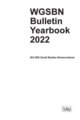 WGSBN Bulletin Yearbook 2022 Cover Image