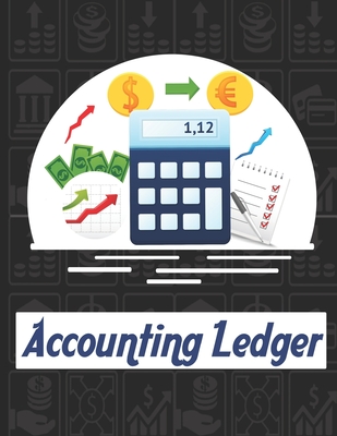accounting ledgers: for bookkeeping Accounting General Ledge, sustained and long lasting tracking and record keeping Size:8.5