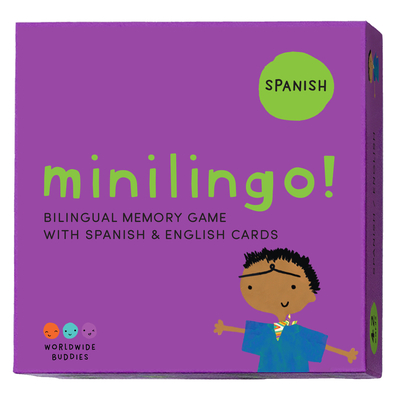 Minilingo Spanish / English Bilingual Flashcards: Bilingual Memory Game with Spanish & English Cards By Worldwide Buddies (Created by) Cover Image