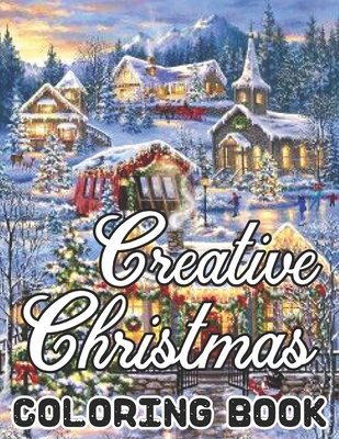 Ho Ho Ho Merry Christmas Winter Coloring Book For Adults