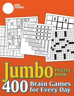 USA TODAY Jumbo Puzzle Book: 400 Brain Games for Every Day (USA Today Puzzles) Cover Image