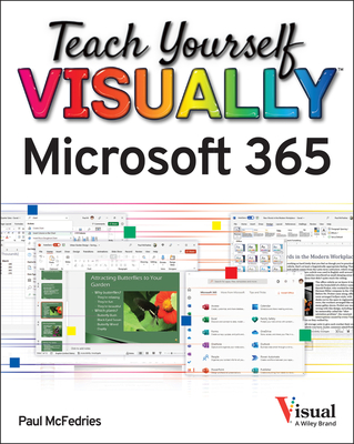 Teach Yourself Visually Microsoft 365 By Paul McFedries Cover Image
