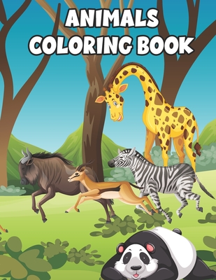 Jumbo Zoo Animals Coloring Book for Kids (Jumbo Coloring Books for Kids)