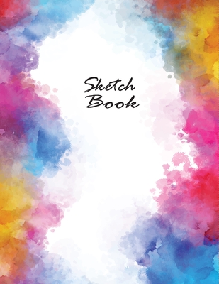 Sketch Book: Large Notebook for Drawing, Painting, Writing, Sketching or  Doodling, 8.5x11 White Paper (Abstract Cover Design vol.1 (Paperback)