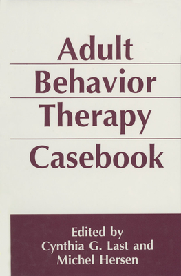 Adult Behavior Therapy Casebook Cover Image