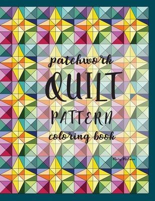 Patchwork Quilt Pattern Coloring Book cover