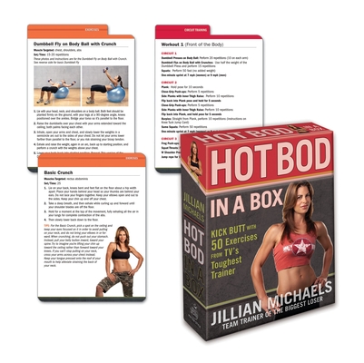 Jillian Michaels Hot Bod in a Box: Kick Butt with 50 Exercises from TV's  Toughest Trainer (Novelty book)