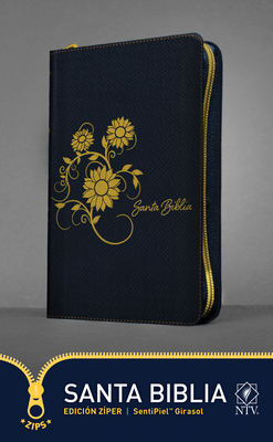 Santa Biblia Ntv, Edición Zíper, Girasol (Sentipiel) By Tyndale (Created by) Cover Image