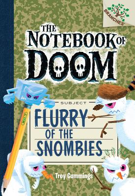 Flurry of the Snombies: A Branches Book (The Notebook of Doom #7) By Troy Cummings Cover Image