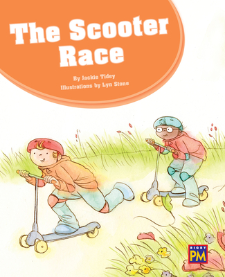 The Scooter Race: Leveled Reader Orange Level 15 By Rg Rg (Prepared by) Cover Image