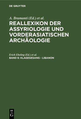 Cover for Klagegesang - Libanon