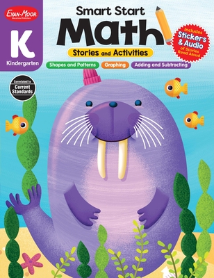 Smart Start: Math Stories and Activities, Kindergarten Workbook Cover Image